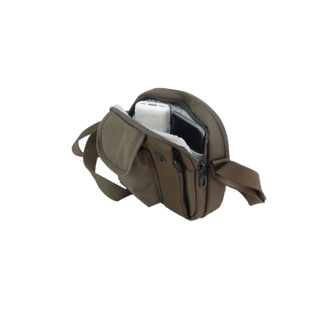 Torba typu cross body mała  Discovery Downtown khaki 2l