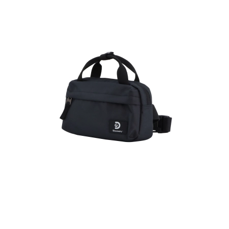 Torba typu crossbody - nerka z rączką  Discovery Cave czarna 1,7l