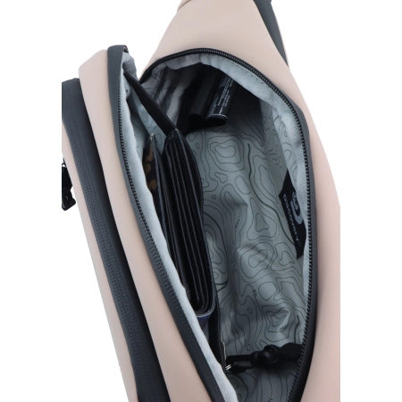 Torba biodrowa - nerka  Discovery Reef różowa 4l