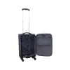 Mała walizka Saxoline Soft czarna 26l
