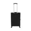Średnia walizka Saxoline Soft czarna 48l