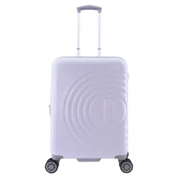 Mała walizka Elle Debossed liliowa 40l