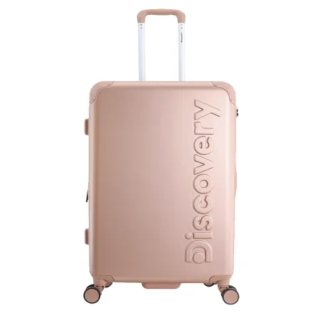 Średnia walizka Discovery Focus różowa 71l
