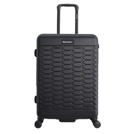 Średnia walizka Discovery Reptile czarna 71l
