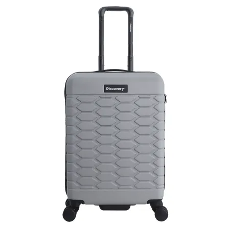 Mała walizka Discovery Reptile srebrna 30l