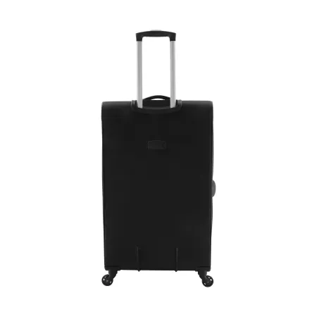 Duża walizka Saxoline Soft czarna 120l
