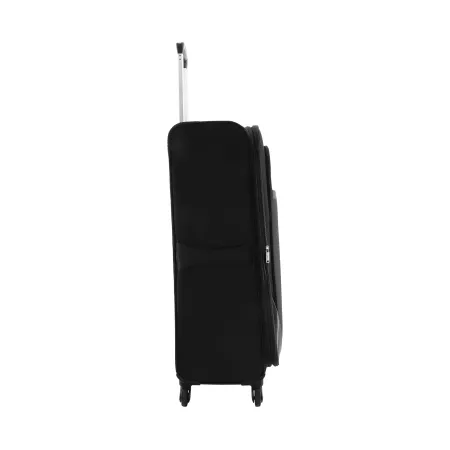 Duża walizka Saxoline Soft czarna 120l