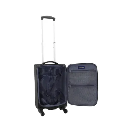 Mała walizka Saxoline Soft czarna 26l
