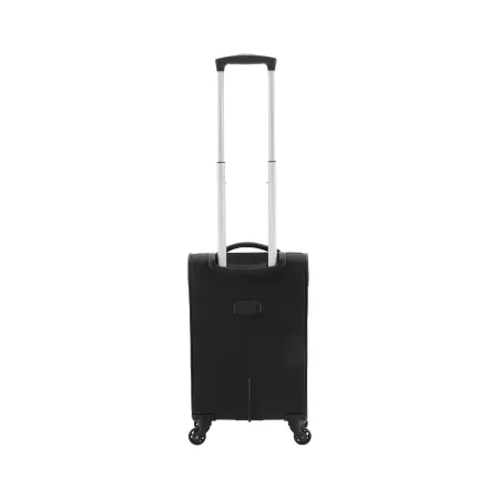 Mała walizka Saxoline Soft czarna 26l