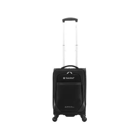 Mała walizka Saxoline Soft czarna 26l