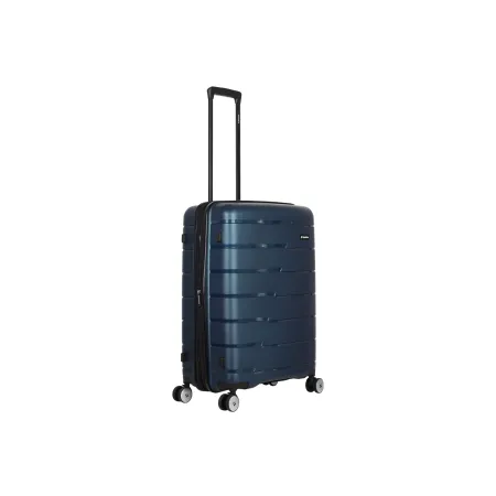 Średnia walizka Saxoline Bliss navy 73l